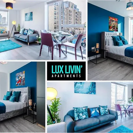 Lux Livin' Apartments - Luxury 5 Bed Apartment Manchester City Centre Exterior photo