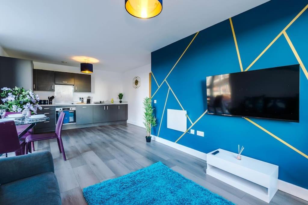 Lux Livin' - Luxury 5 Bed Centre Apartamento Mánchester