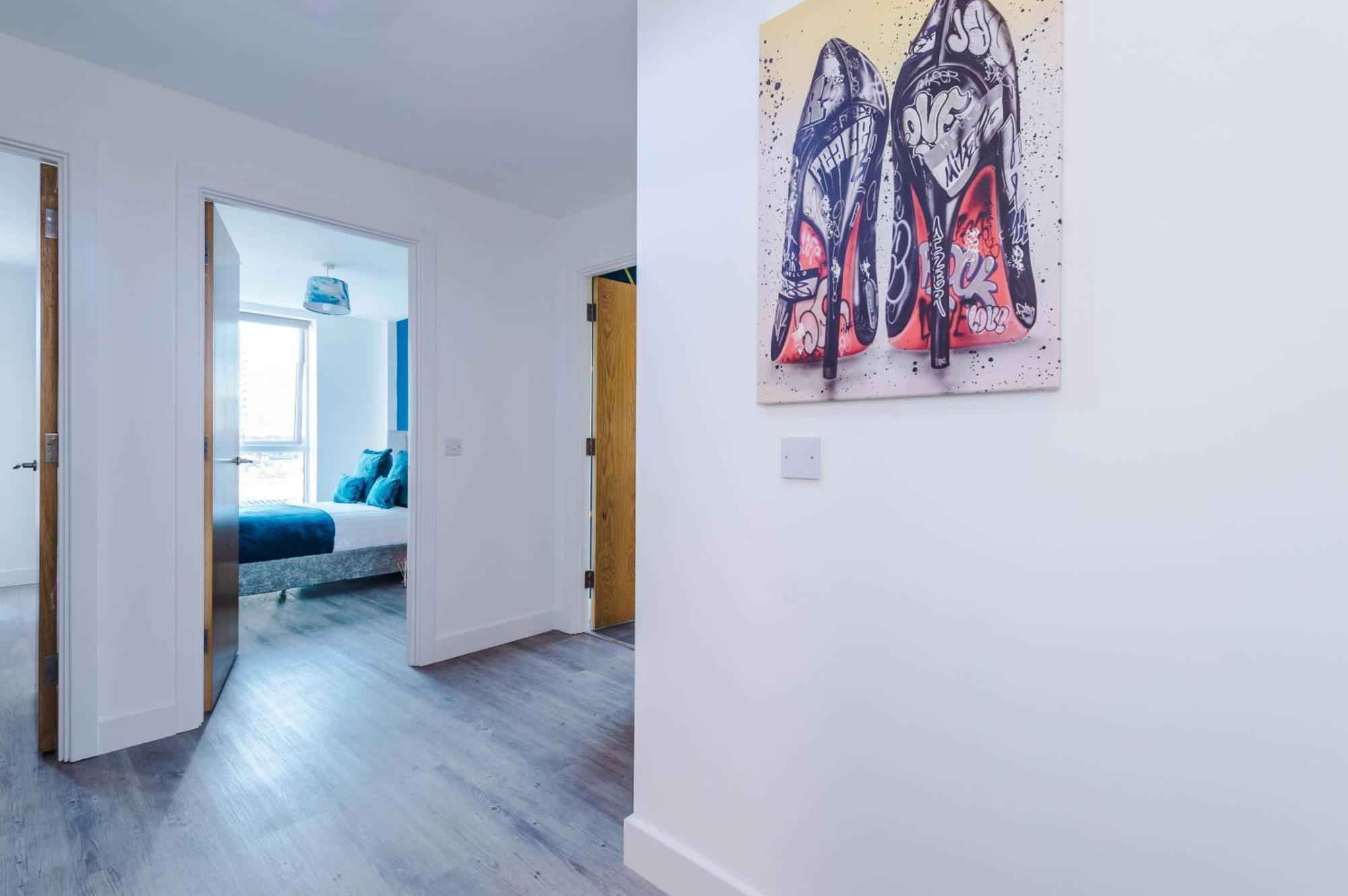 Lux Livin' - Luxury 5 Bed Centre Apartamento